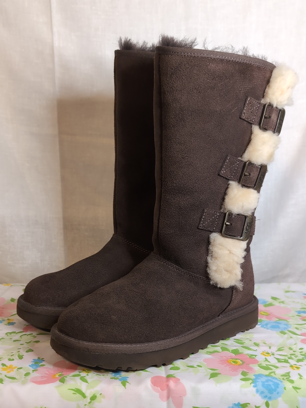 Ugg Klea Buckle Boots womens 6